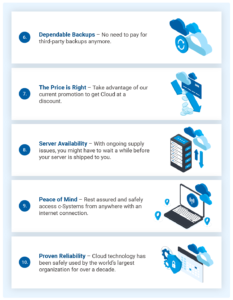 10 reasons not to wait to move to cloud